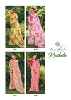 Kashvi Nadia Fancy Wear Designer Georgette With Antique copper Zari Saree Collection 